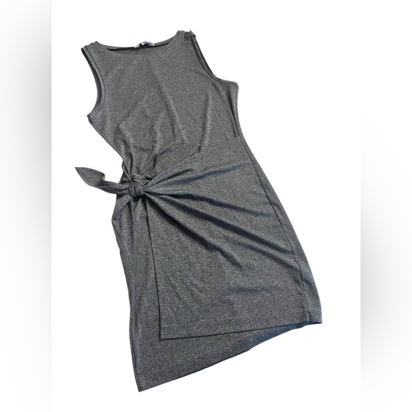 Club Monaco Krishell Tie Front Mini Dress Sz S - Picture 4 of 10